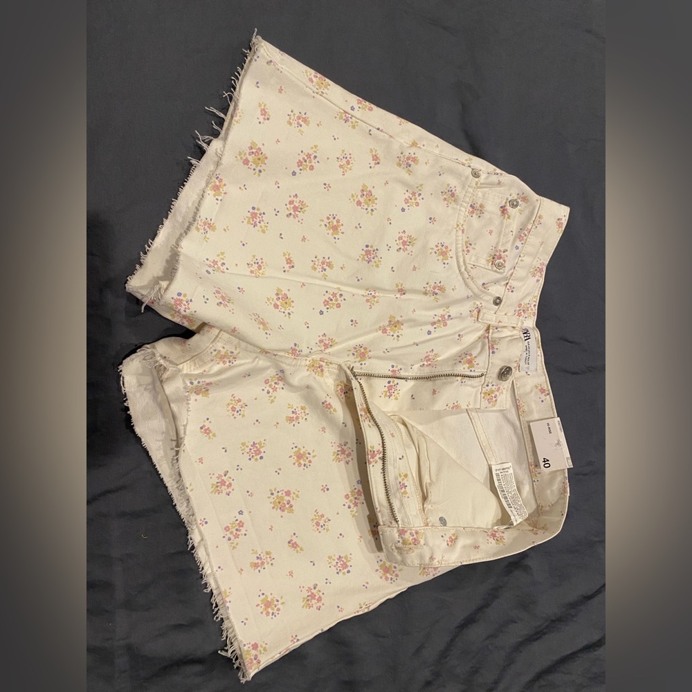 ZARA shorts. size 8. MEDIUM-LARGE. only tried on before